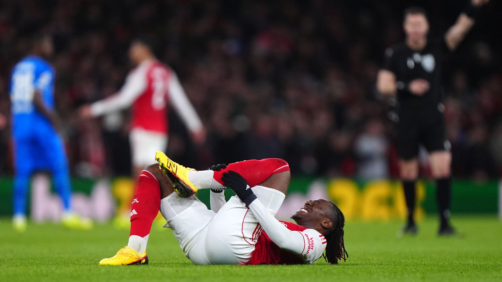 Eberechi Eze injury: Arsenal midfielder facing several weeks out with calf problem ahead of crucial run | Football News