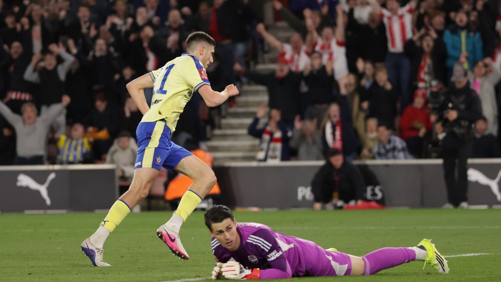 Southampton 2 – 1 Arsenal